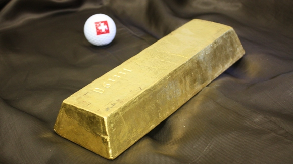 Lingot d'or en Suisse, barre d'or, BullionVault