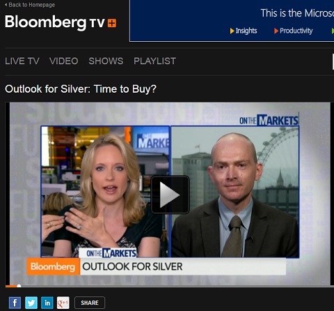 Adrian Ash on Bloomberg TV with Alix Steel